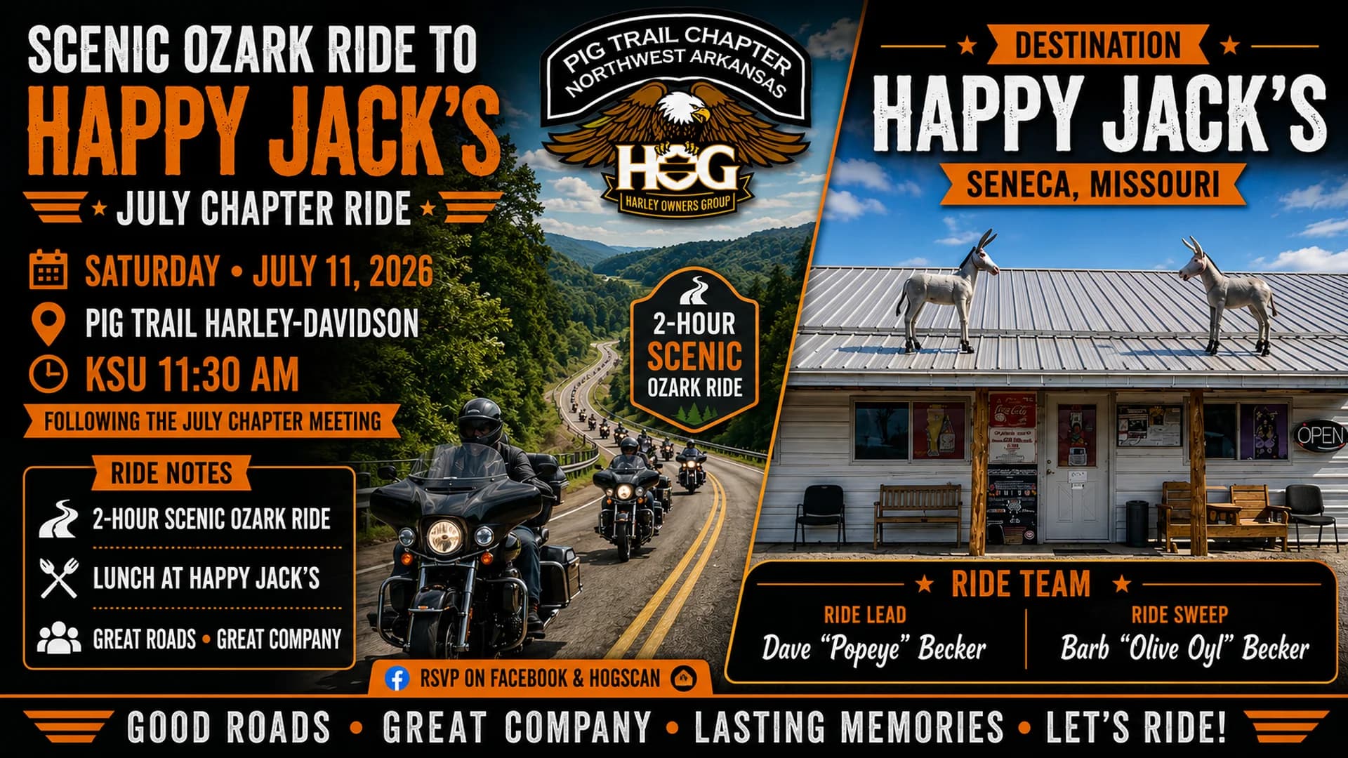 Chapter Ride July 2026