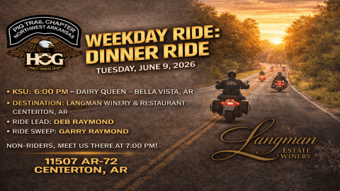 Weekday Dinner Ride